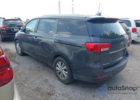2016 Kia Sedona Lx из США, поврежденный, VIN KNDMB5C14G6083095